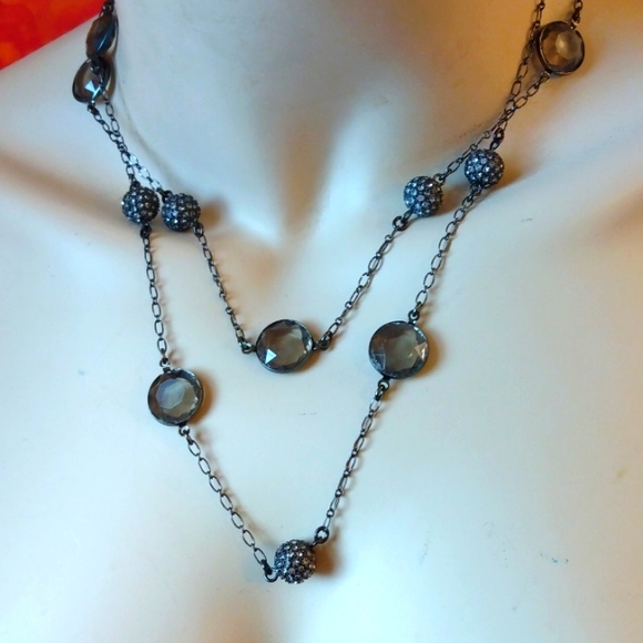 Lia Sophia Necklace 38" Long - Picture 3 of 5